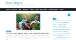 Desktop Screenshot of podermagico.com.br